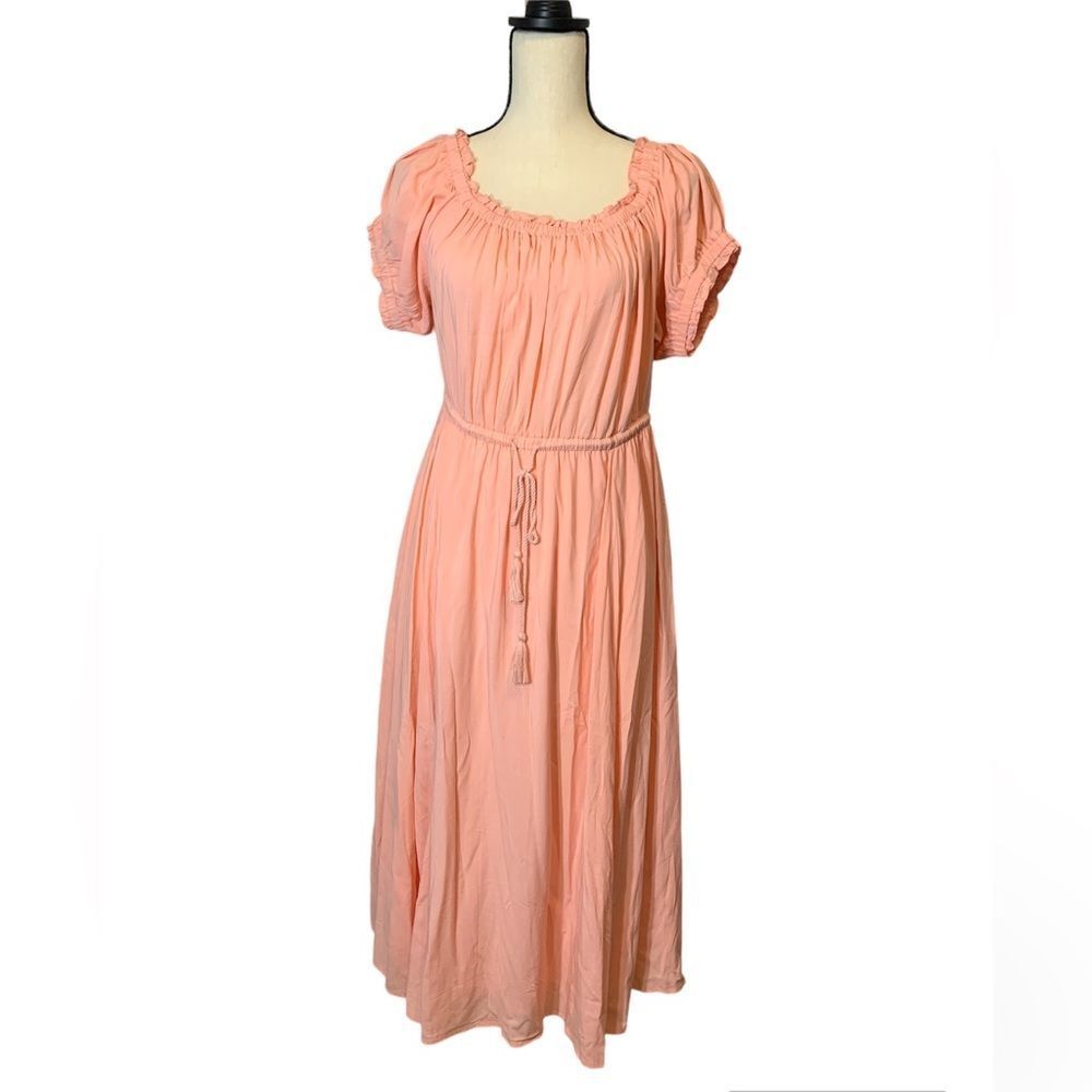 Torrid Peach Maxi Dress